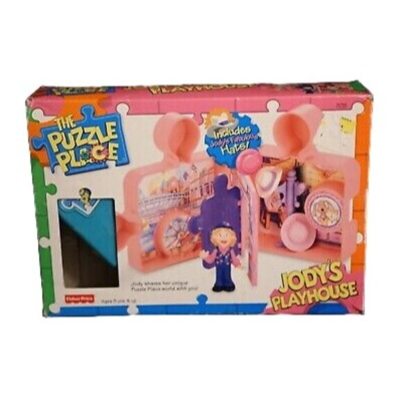 Fisher-Price The Puzzle Place Characters Jody's Playhouse Rare Vintage - Picture 1 of 2